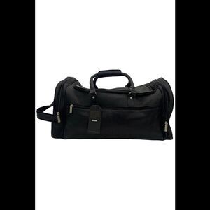 Le Donne Men's Leather Bedford Travel Duffel Black